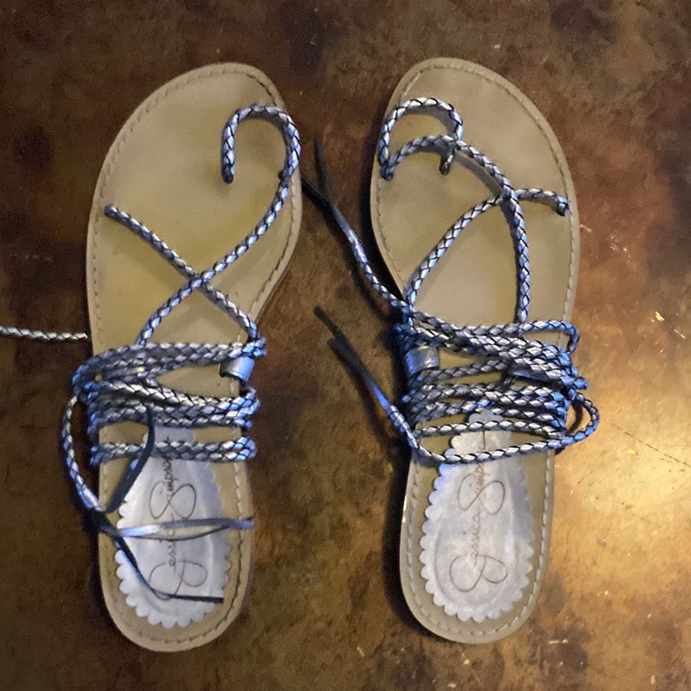 Lace up gladiator Sandler